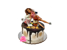 Cargar imagen en el visor de la galería, PASTEL BARBIE BORRACHA / KEN BORRACHO