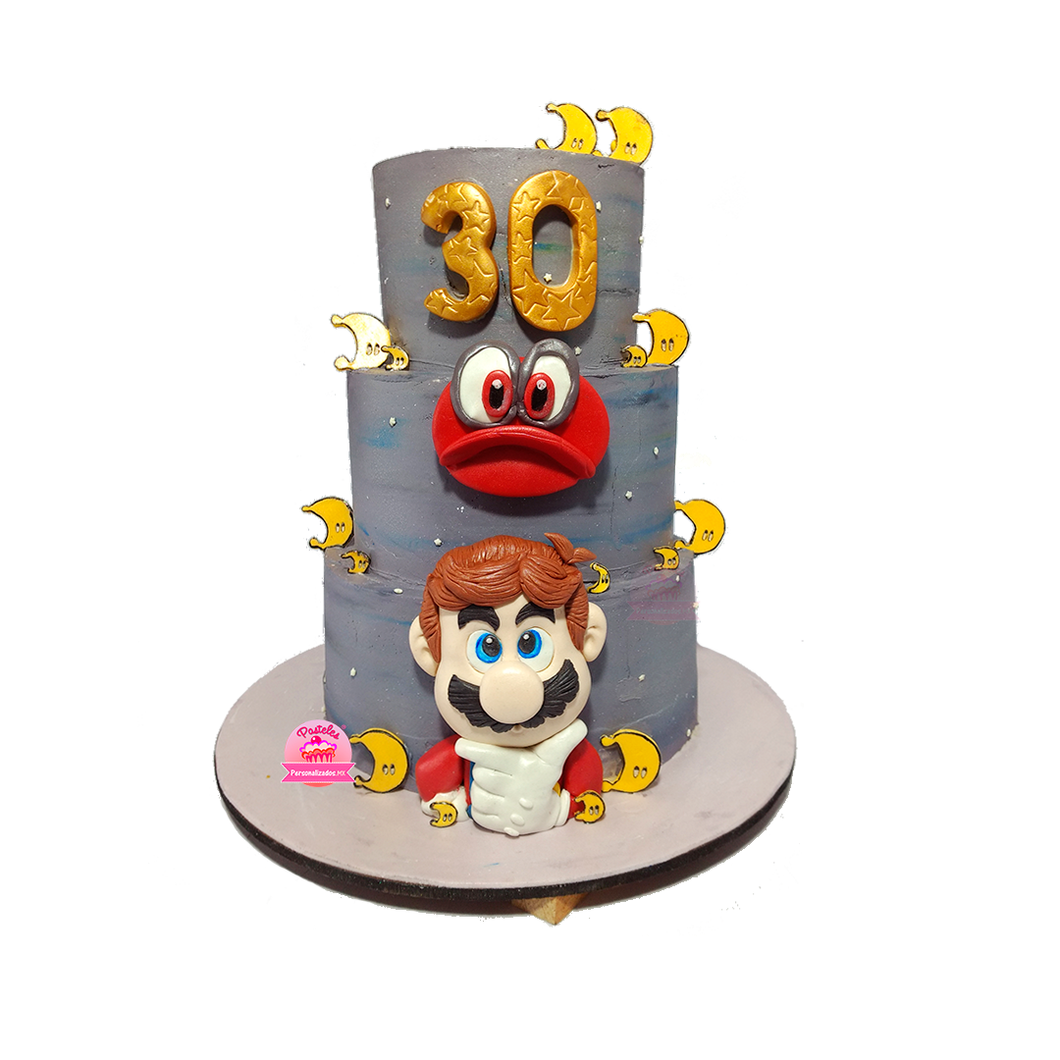 PASTEL MARIO GORRA FLOTANTE