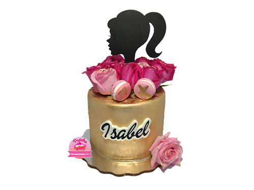 Pastel barbie borracha outlet